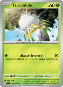 Tarountula – Carta Pokémon TCG