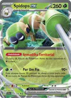 Spidops ex – Carta Pokémon TCG