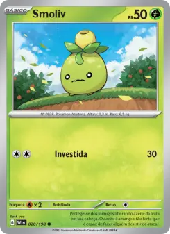 Smoliv – Carta Pokémon TCG