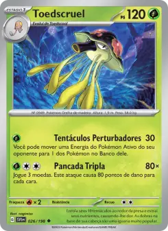 Toedscruel – Carta Pokémon TCG