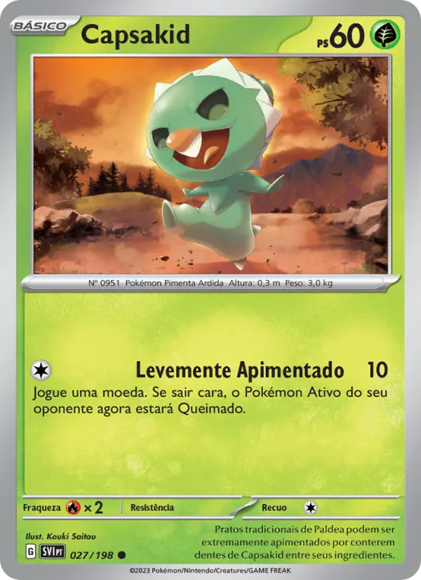 Capsakid – Pokémon TCG