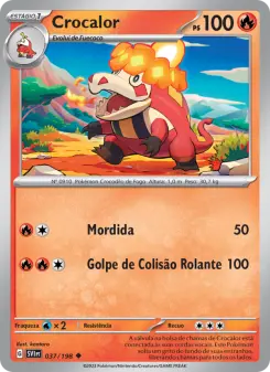 Crocalor – Carta Pokémon TCG