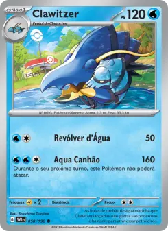 Clawitzer – Carta Pokémon TCG