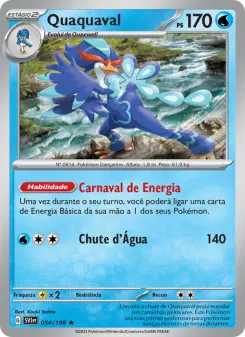 Quaquaval – Carta Pokémon TCG