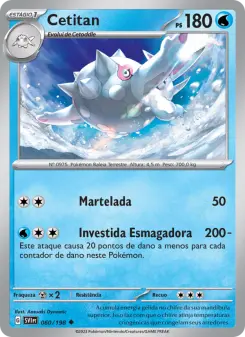 Cetitan – Carta Pokémon TCG