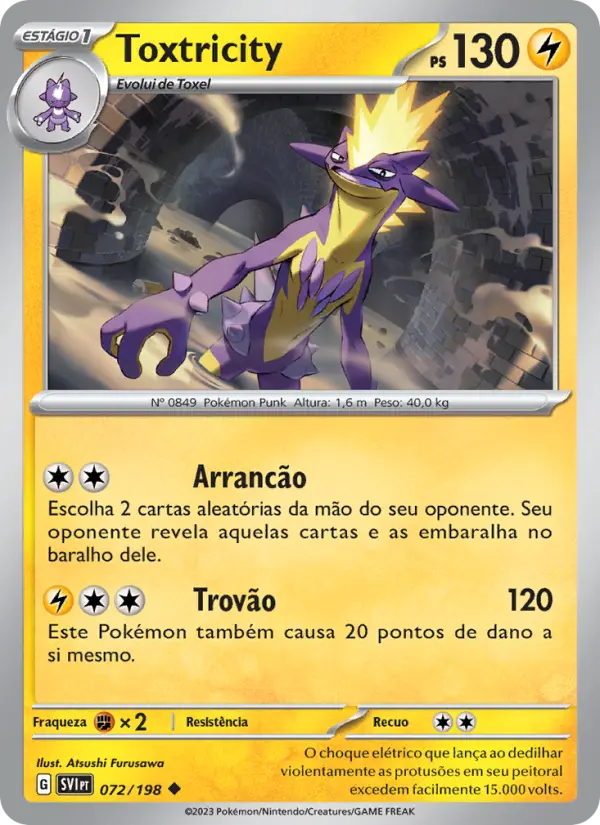 Toxtricity – Pokémon TCG