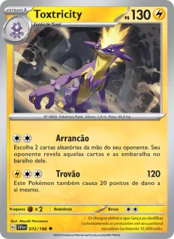 Toxtricity – Carta Pokémon TCG