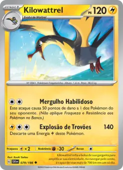 Kilowattrel – Carta Pokémon TCG