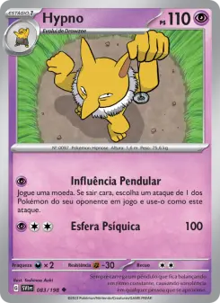 Hypno – Carta Pokémon TCG