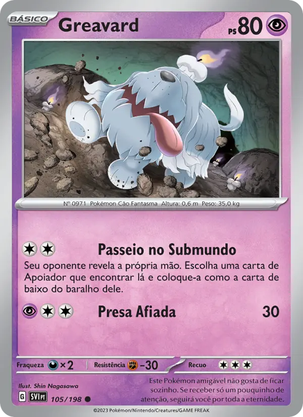 Greavard – Pokémon TCG