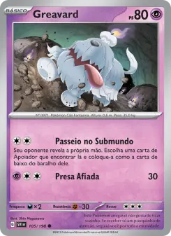 Greavard – Carta Pokémon TCG