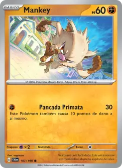 Mankey – Carta Pokémon TCG