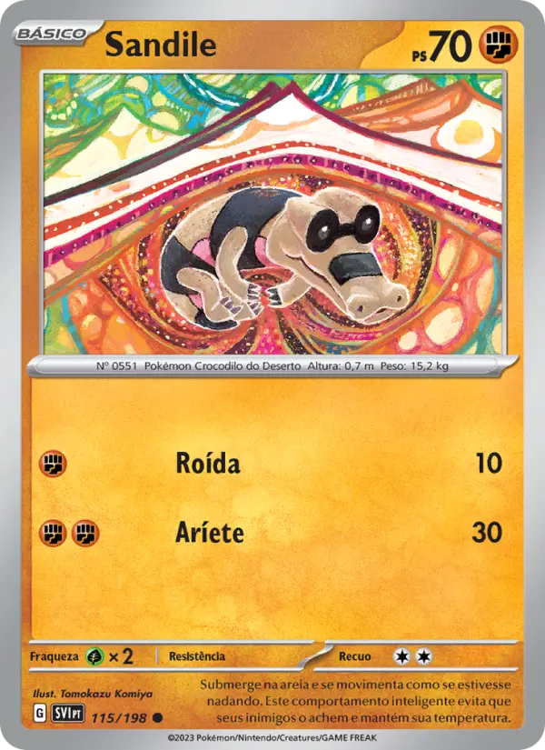 Sandile – Pokémon TCG
