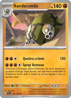 Sandaconda – Carta Pokémon TCG