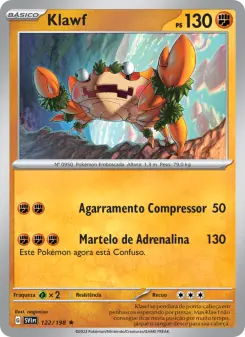 Klawf – Carta Pokémon TCG