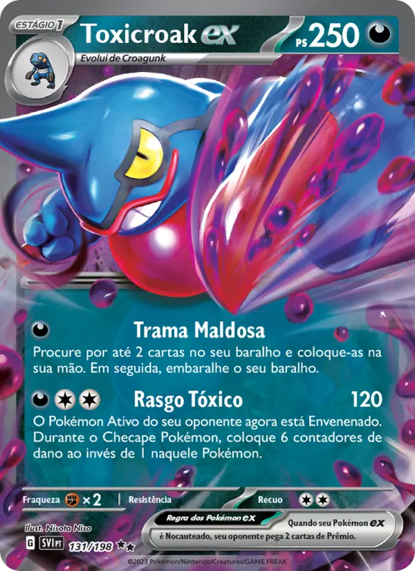 Toxicroak ex – Pokémon TCG