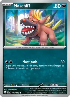 Maschiff – Carta Pokémon TCG