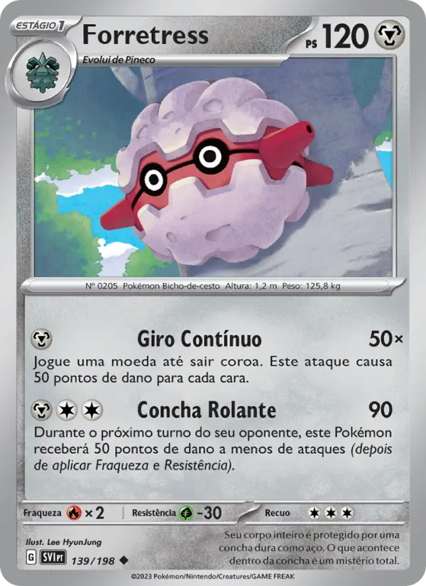 Forretress – Pokémon TCG