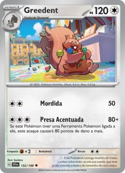 Greedent – Carta Pokémon TCG