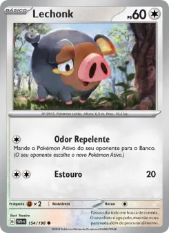 Lechonk – Carta Pokémon TCG