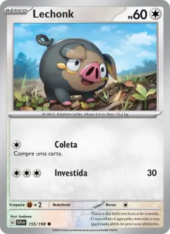 Lechonk – Carta Pokémon TCG