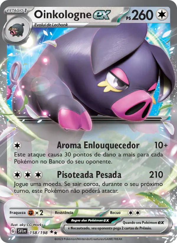 Oinkologne ex – Pokémon TCG