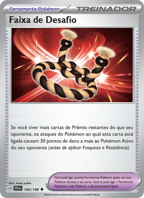 Faixa de Desafio – Pokémon TCG