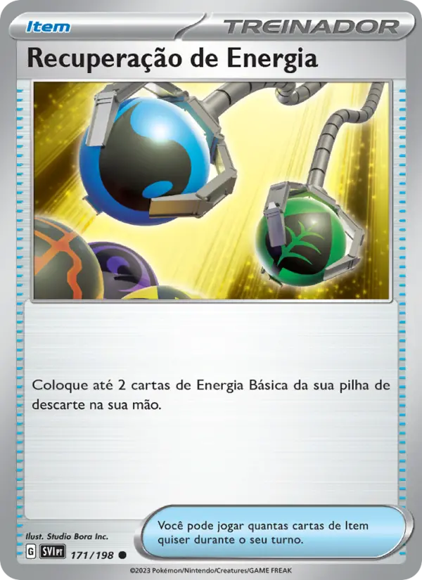 Recuperação de Energia – Pokémon TCG