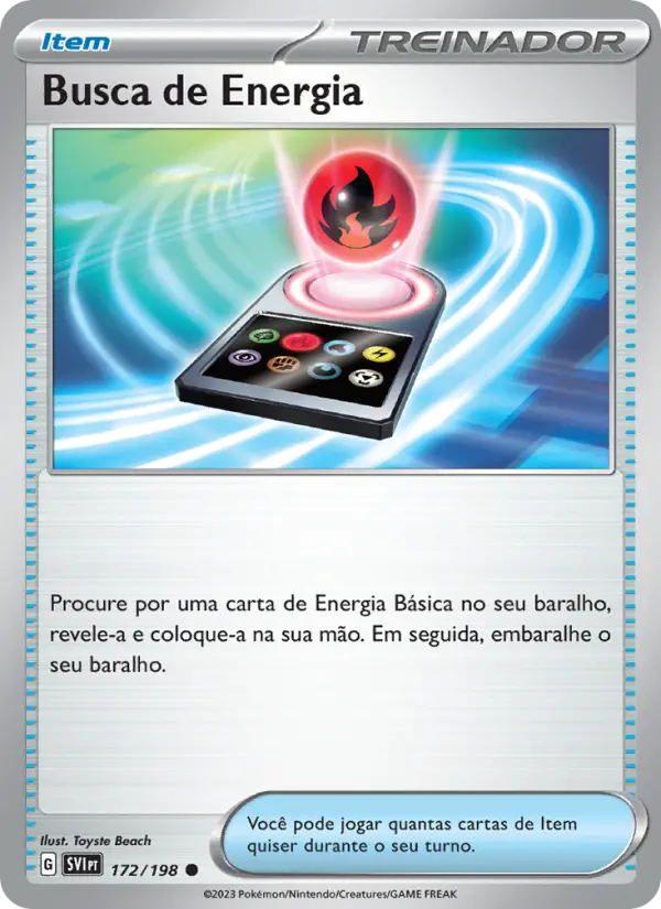 Busca de Energia – Pokémon TCG