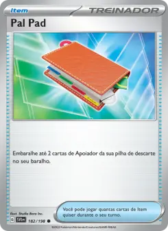 Pal Pad – Carta Pokémon TCG