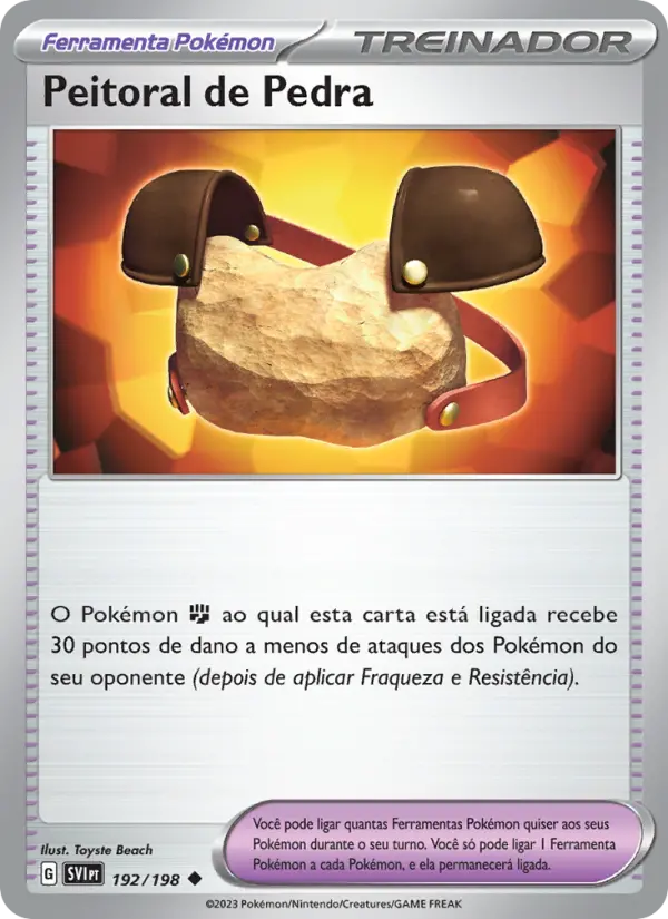 Peitoral de Pedra – Pokémon TCG