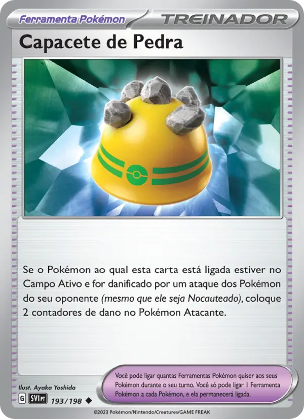 Capacete de Pedra – Pokémon TCG