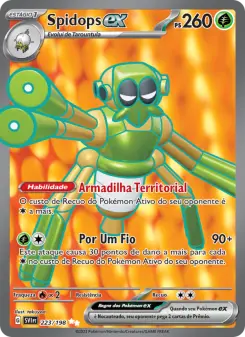 Spidops ex – Carta Pokémon TCG