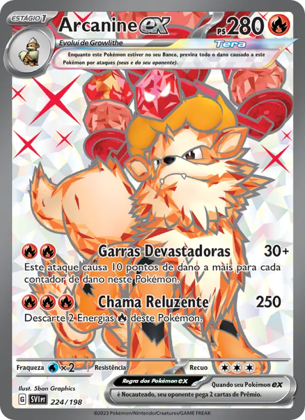 Arcanine ex – Pokémon TCG
