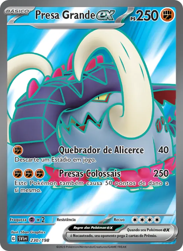 Presa Grande ex – Pokémon TCG