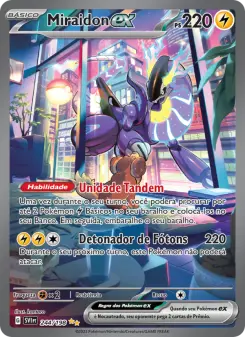 Miraidon ex – Carta Pokémon TCG
