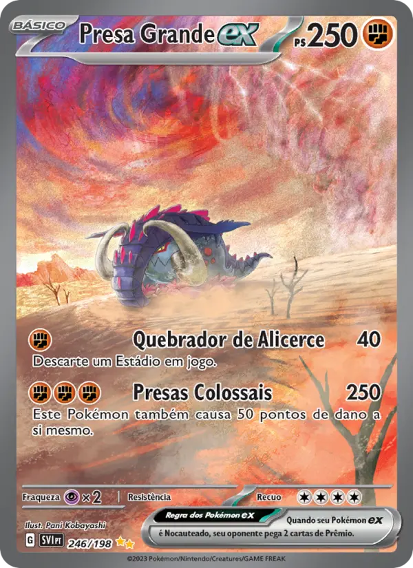 Presa Grande ex – Pokémon TCG