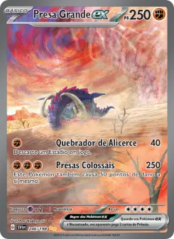 Presa Grande ex – Carta Pokémon TCG