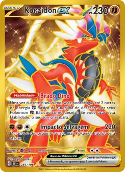 Koraidon ex – Carta Pokémon TCG