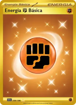 Energia Fighting Básica – Carta Pokémon TCG