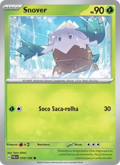 Snover – Carta Pokémon TCG