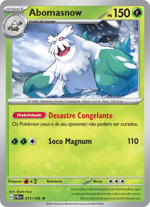 Abomasnow – Pokémon TCG