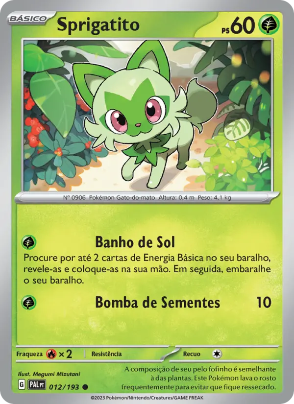 Sprigatito – Pokémon TCG