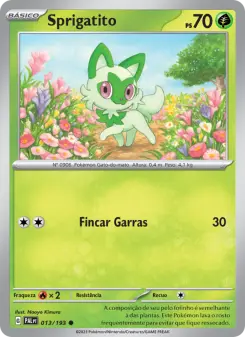 Sprigatito – Carta Pokémon TCG