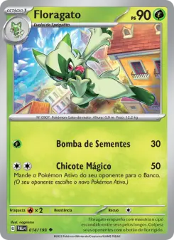 Floragato – Carta Pokémon TCG