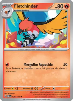 Fletchinder – Carta Pokémon TCG