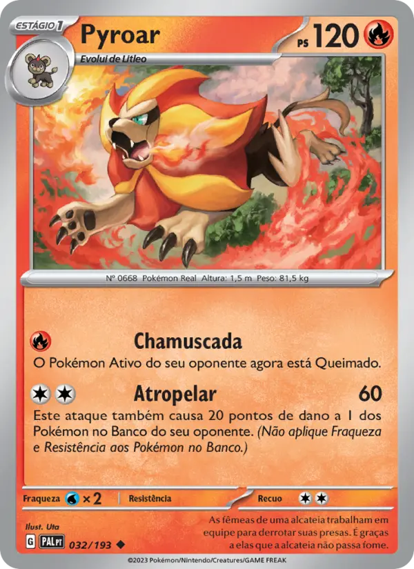 Pyroar – Pokémon TCG