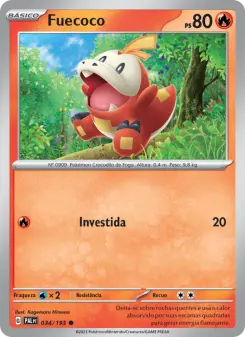 Fuecoco – Carta Pokémon TCG