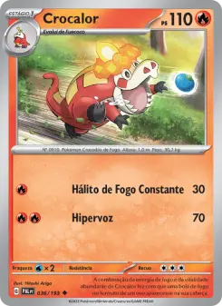 Crocalor – Carta Pokémon TCG