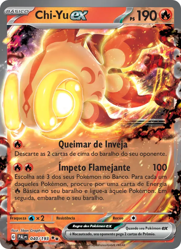 Chi-Yu ex – Pokémon TCG